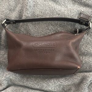Coach Dark Brown Leather Bag